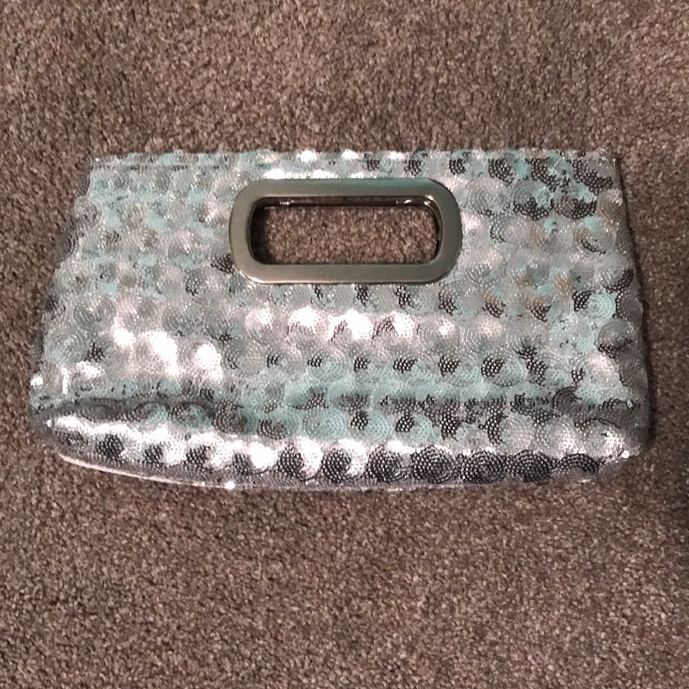 Silver clutch